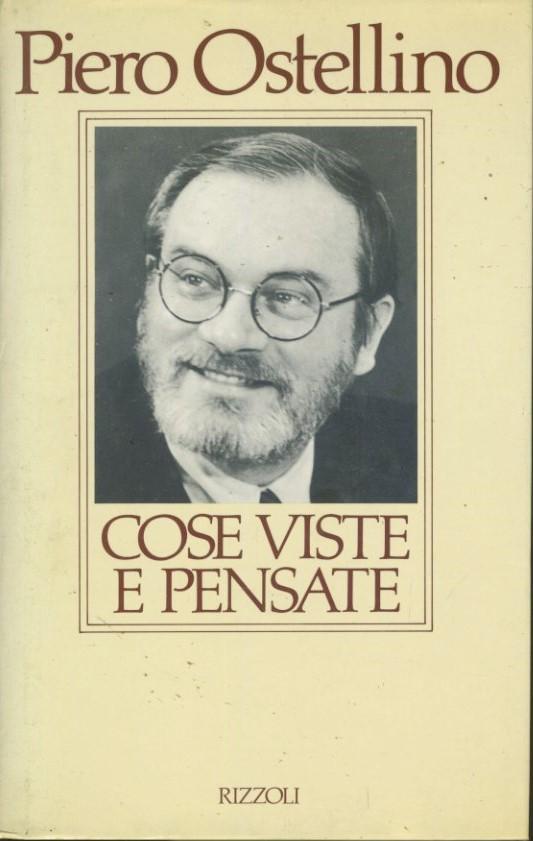 Cose viste e pensate - copertina