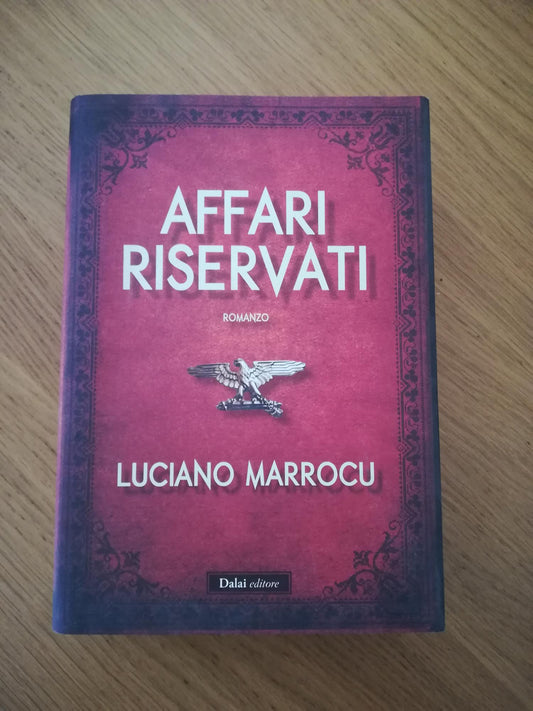 Affari riservati - copertina