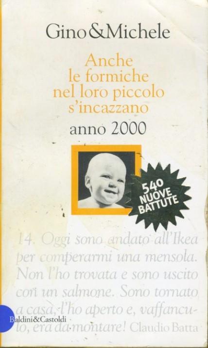 Anche le formiche nel loro piccolo s'incazzano : anno 2000 - copertina
