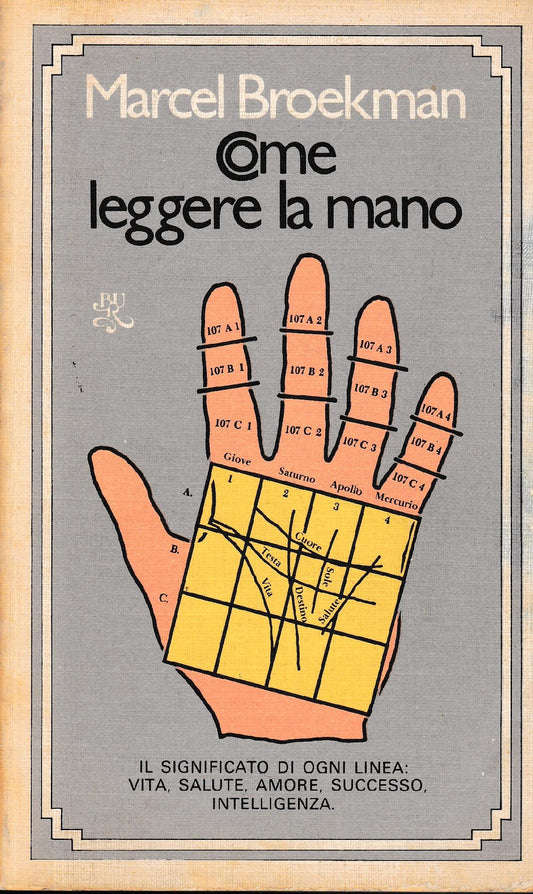 Come leggere la mano - copertina