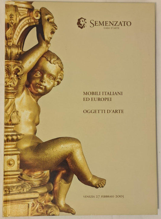 Mobili italiani ed europei. Oggetti d'arte (asta 1278) - copertina