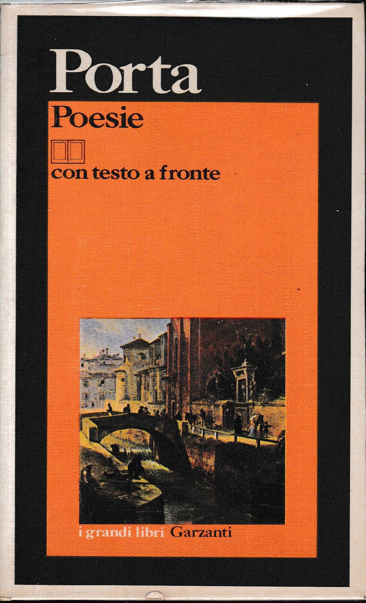 Poesie, con testo a fronte - copertina