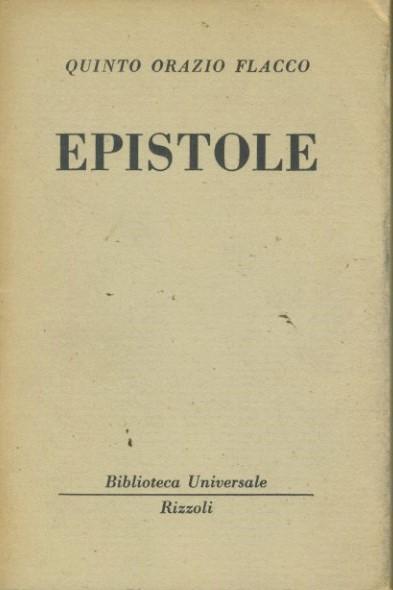 Epistole - copertina