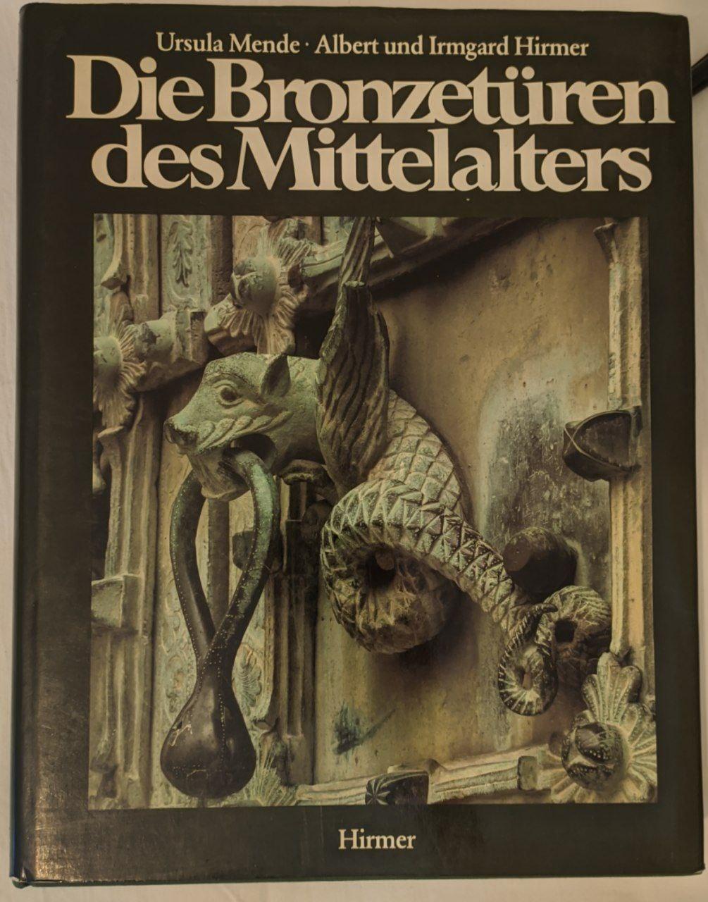 Die Bronzetüren des Mittelalters: 800-1200 - copertina