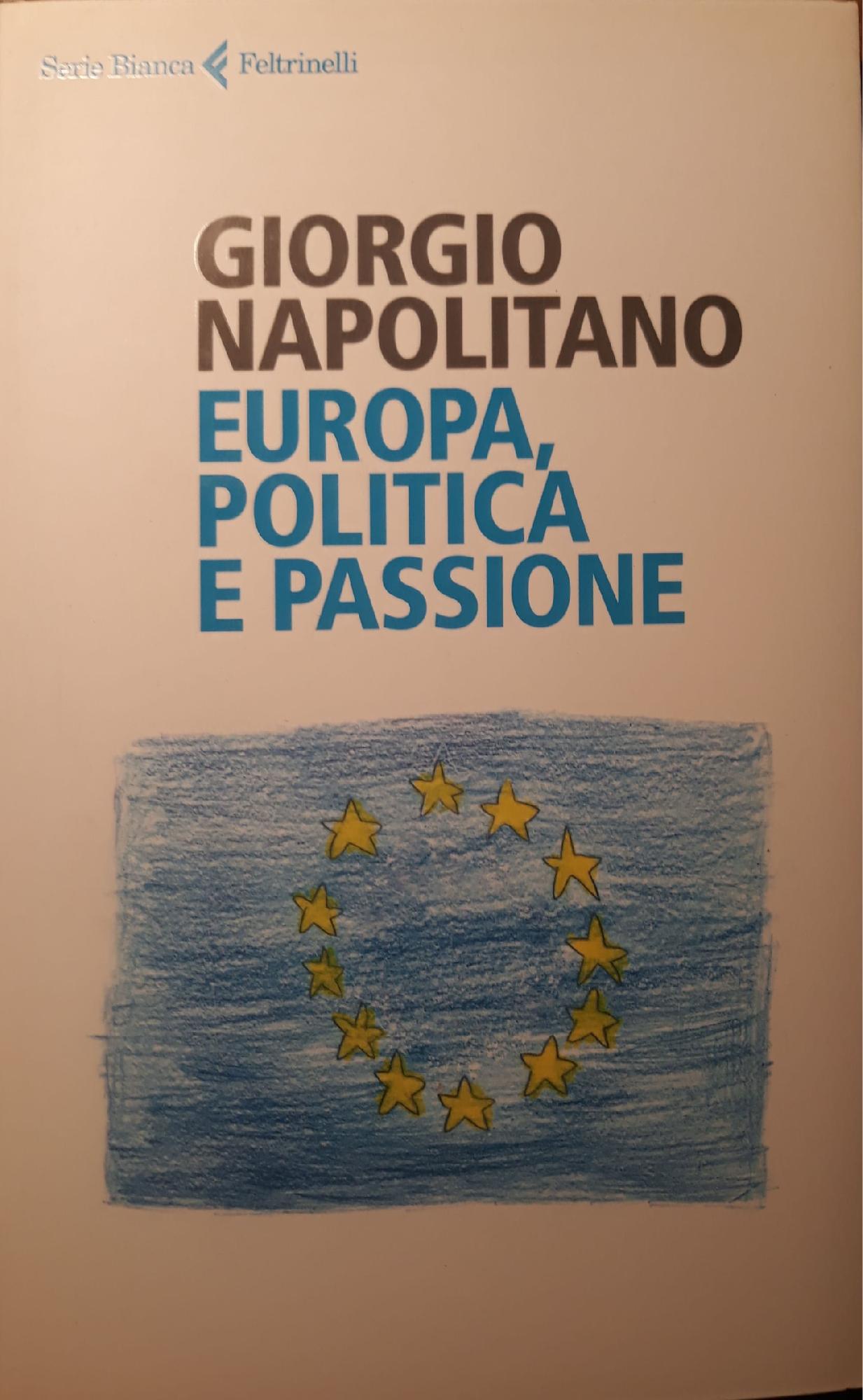 Europa, politica e passione - copertina