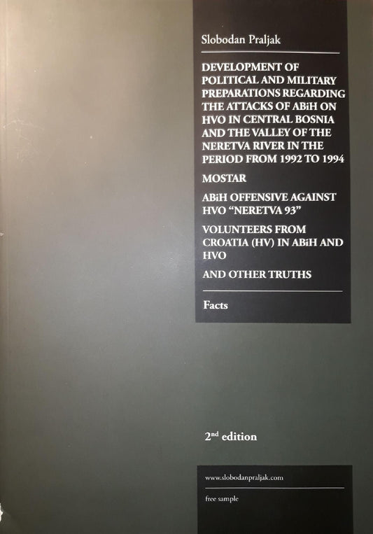 Development of political and military preparations regarding the attacks of Abih on HVO in central Bosnia.. - copertina