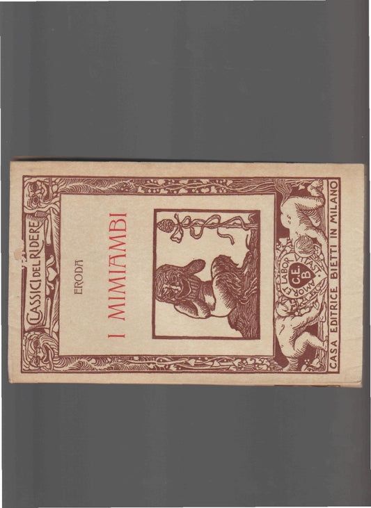 I MIMIAMBI - copertina