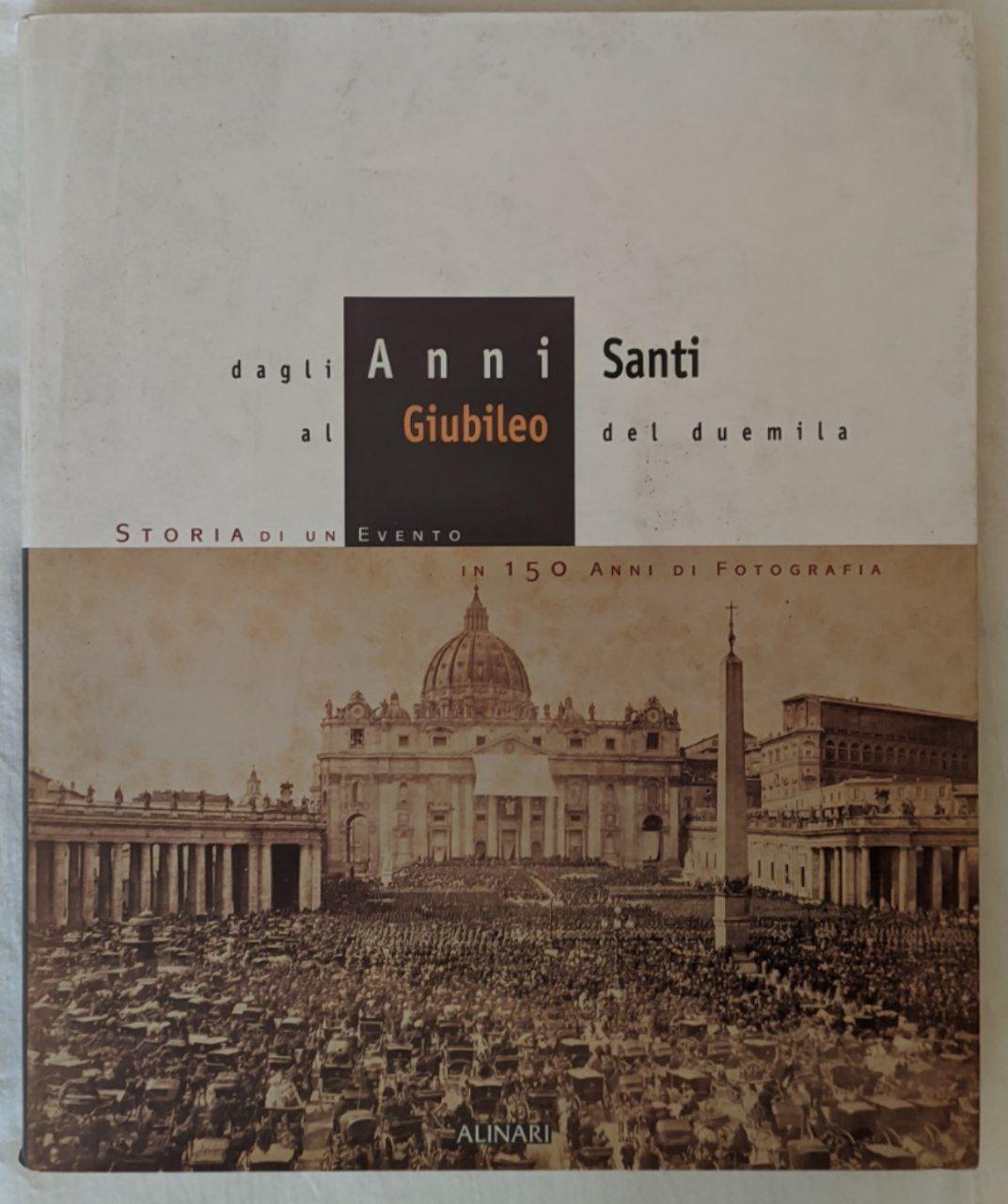 Dagli anni santi al giubileo del Duemila - copertina