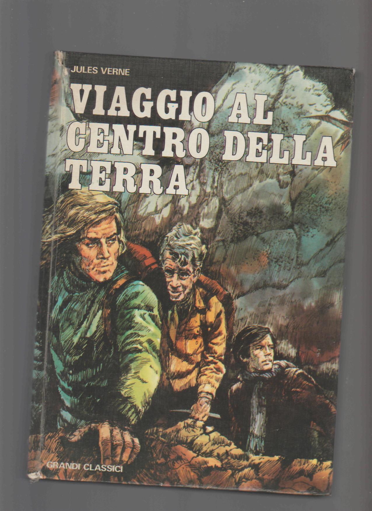 VIAGGIO AL CENTRO DELLA TERRA - copertina