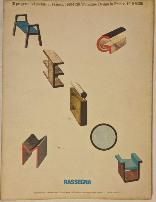 Rassegna (26): Il progetto del mobile in Francia 1919-1939/Furniture Design in France 1919-1939 - copertina