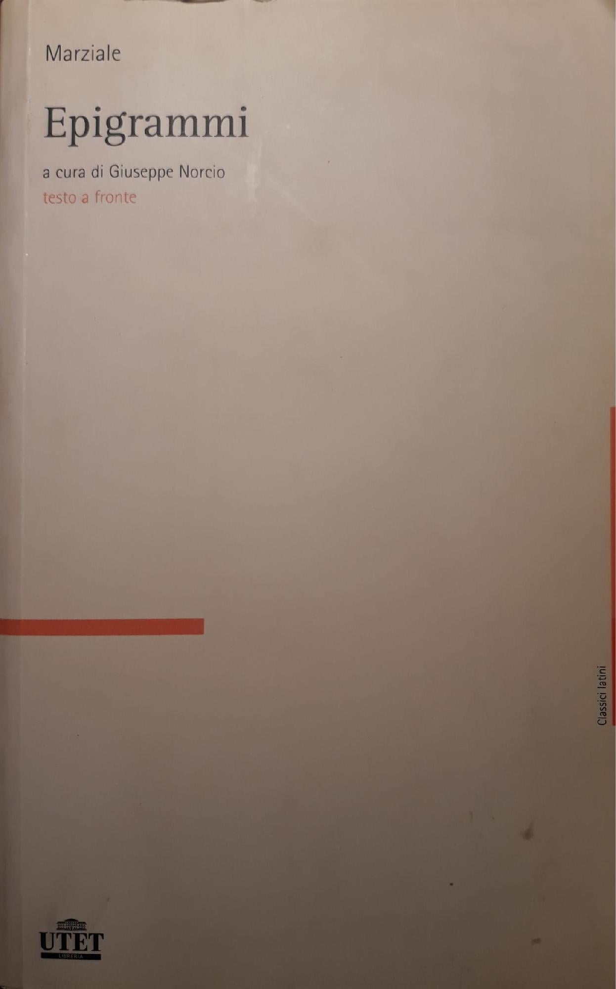 Epigrammi - copertina