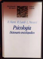 Psicologia : dizionario enciclopedico - copertina
