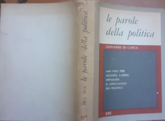 Le parole della politica - copertina