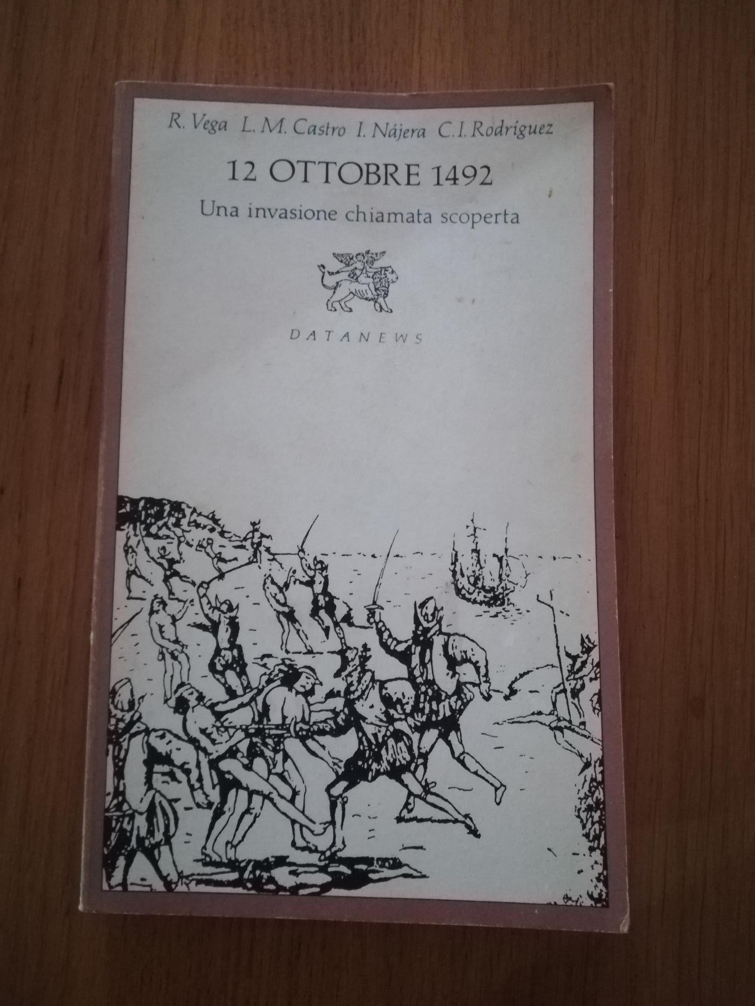 12 OTTOBRE 1492. Una invasione chiamato scoperta - copertina