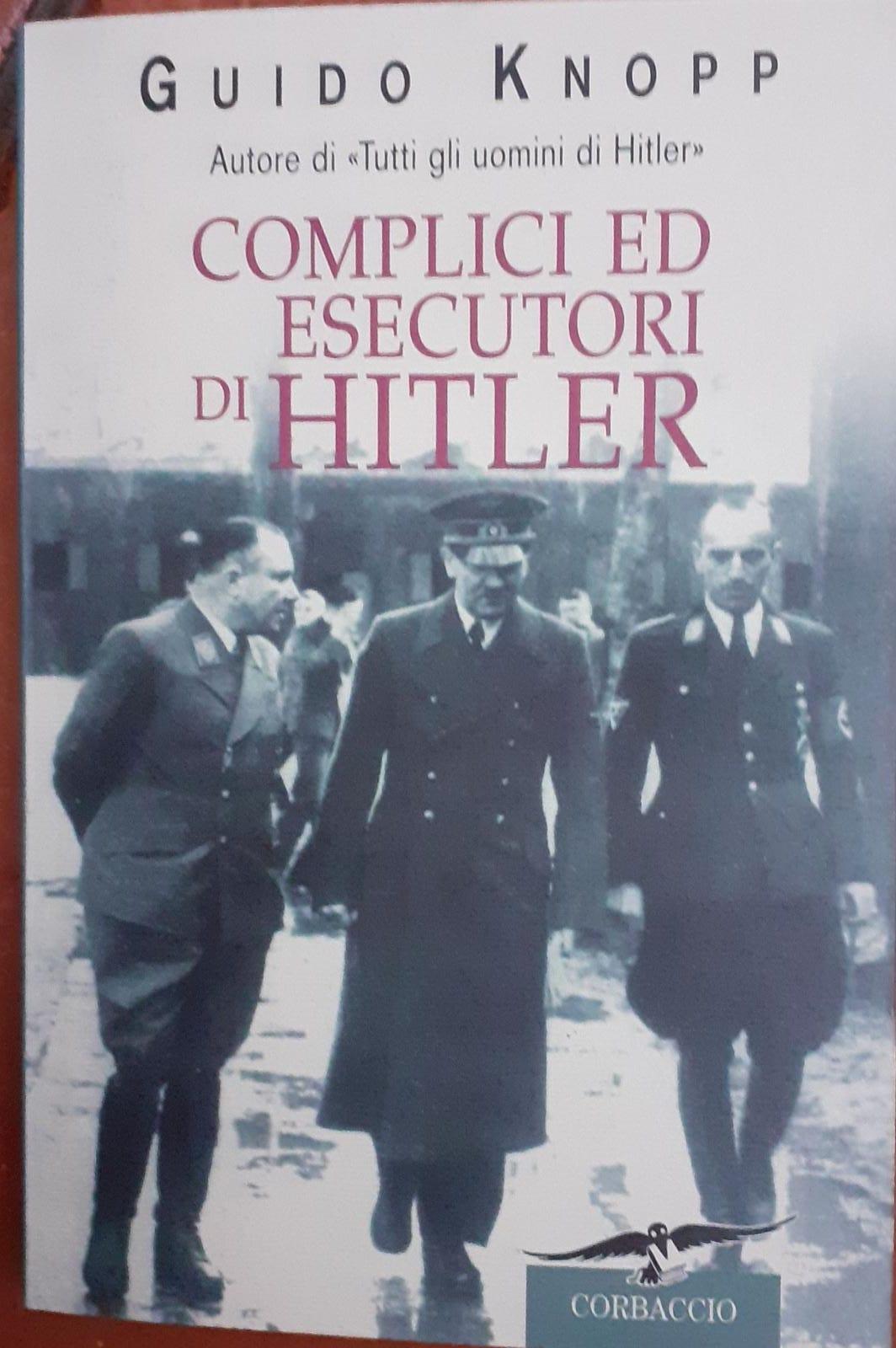 Complici ed esecutori di Hitler - copertina