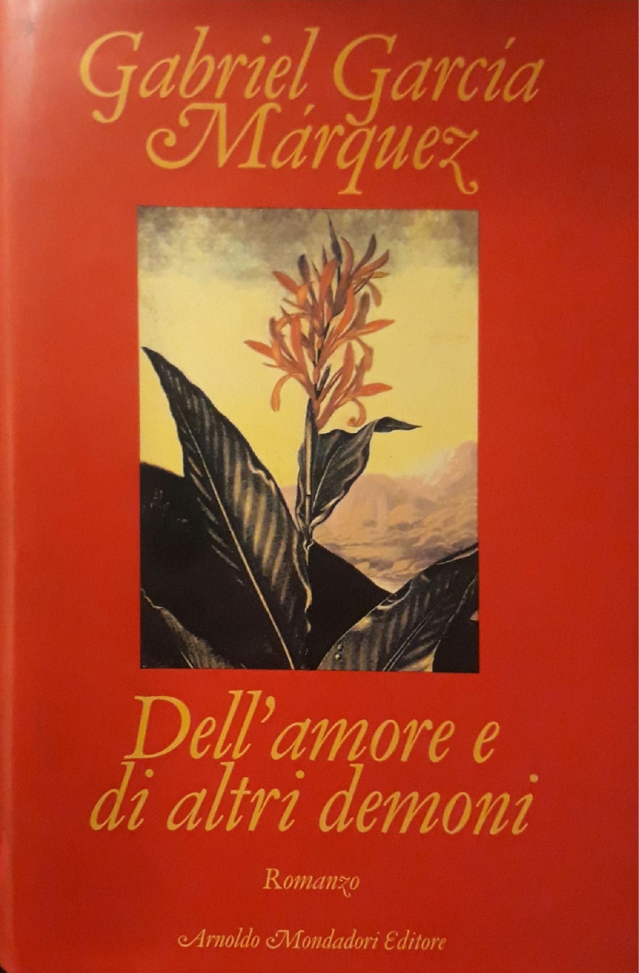 Dell'amore e di altri demoni - copertina