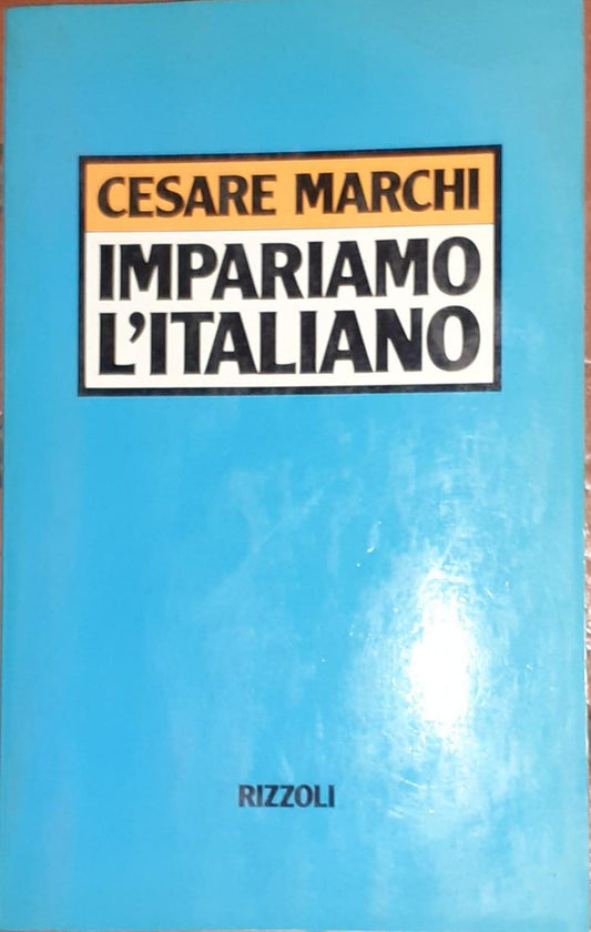 Impariamo l'italiano - copertina