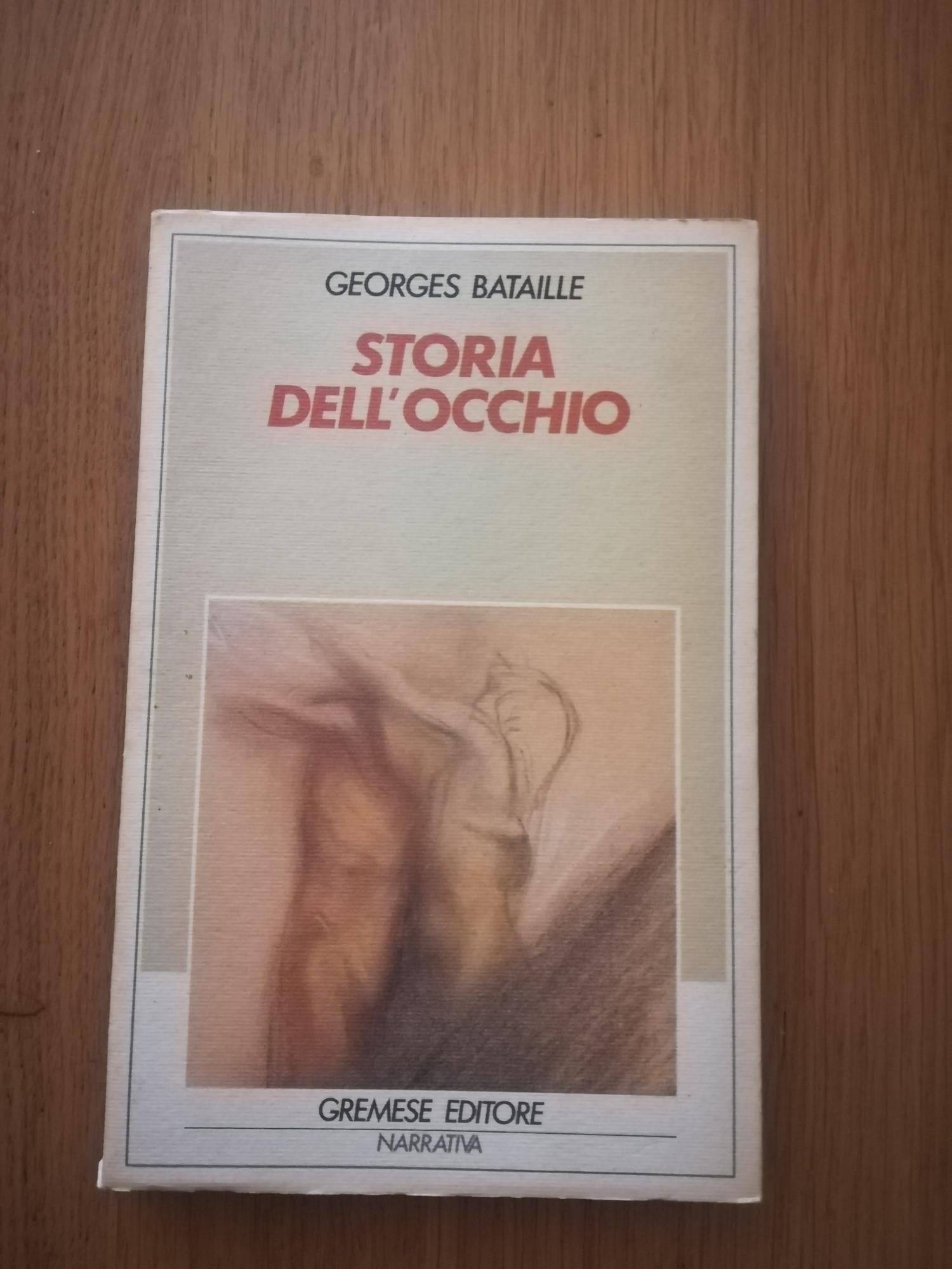 Storia dell'occhio - copertina