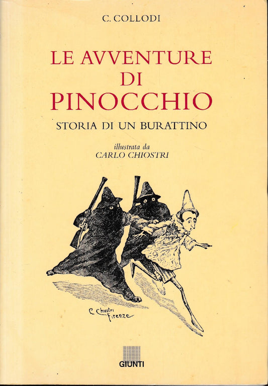 Le avventure di Pinocchio : storia di un burattino - copertina