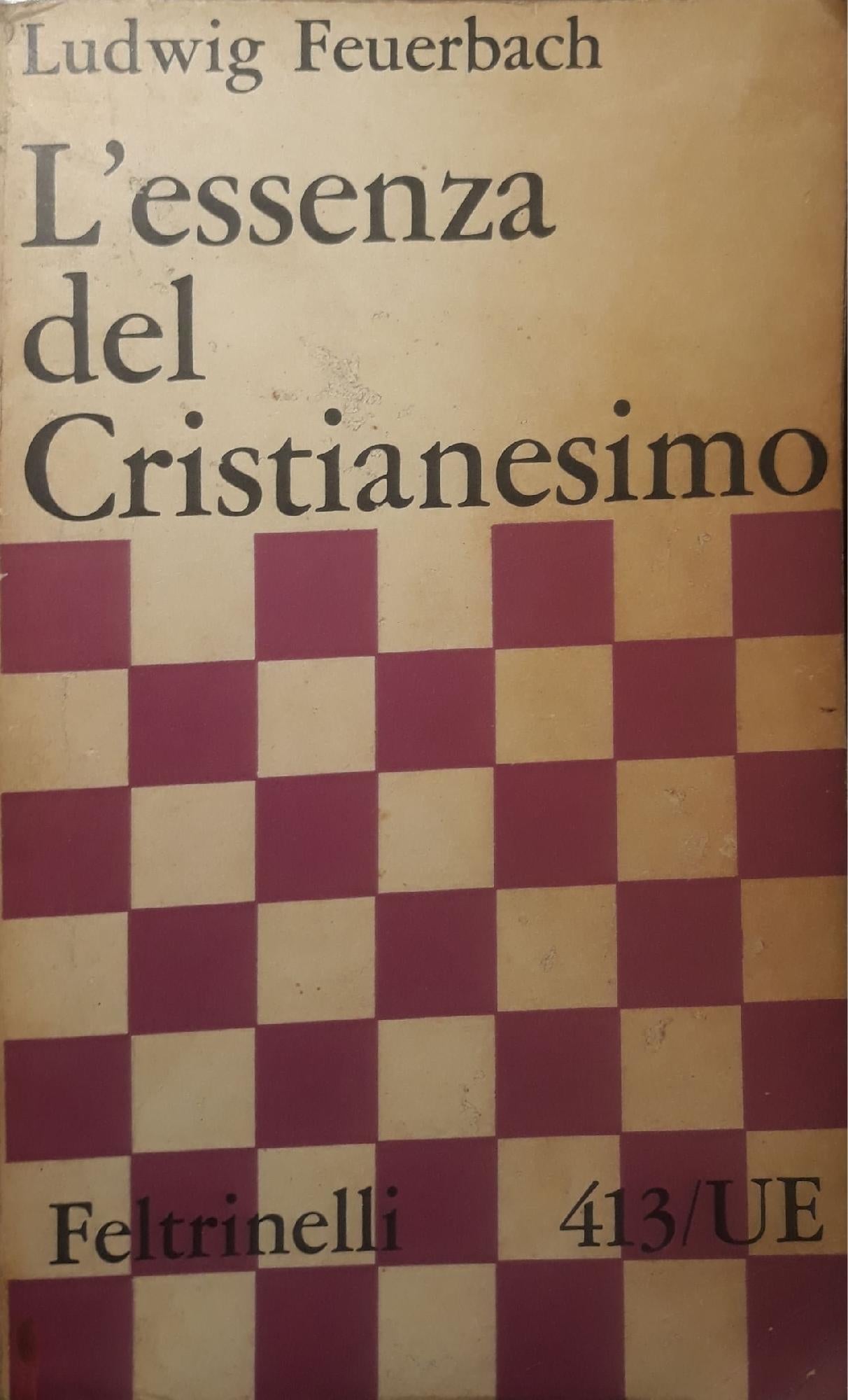 L'essenza del cristianesimo - copertina