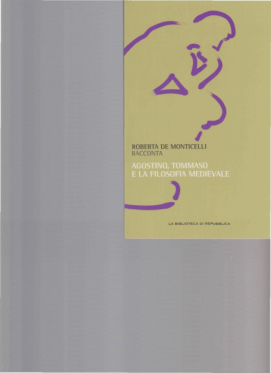 AGOSTINO, TOMMASO E LA FILOSOFIA MEDIEVALE - copertina