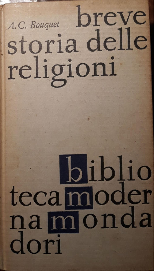 Breve storia delle religioni - copertina