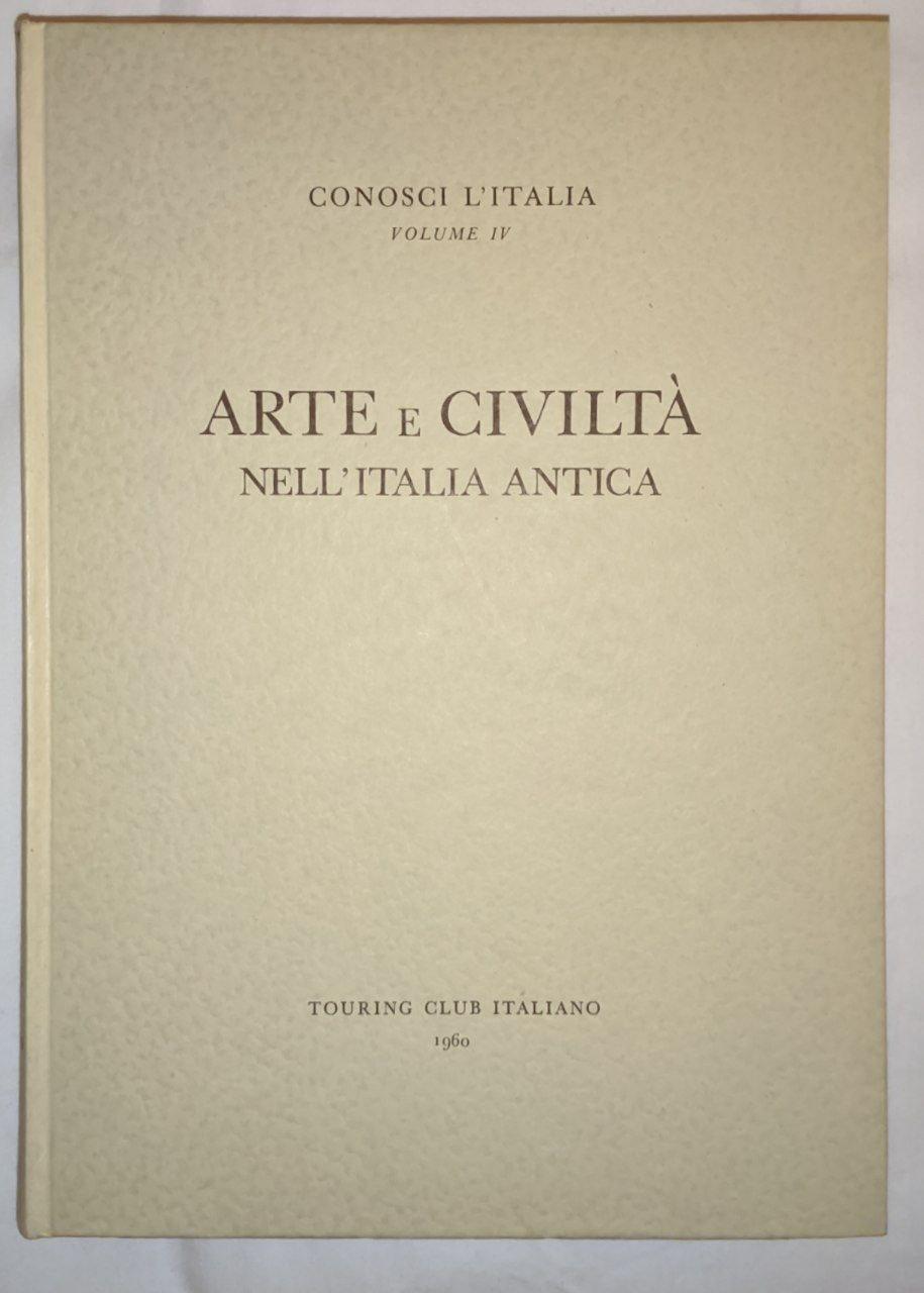 Conosci l'Italia (Vol 4): Arte e civiltà nell'Italia antica - copertina