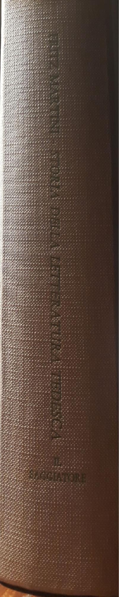 Storia della letteratura tedesca - copertina