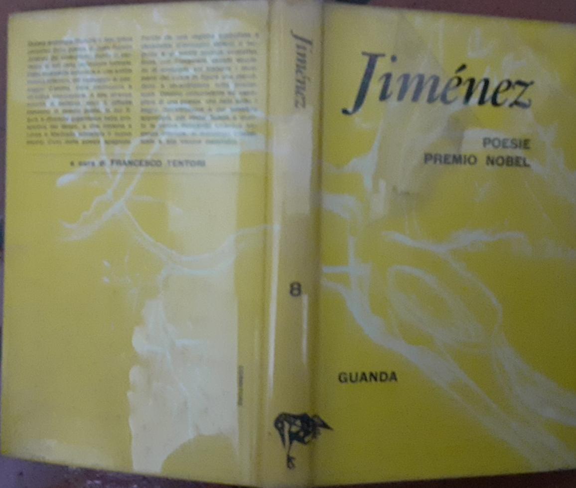 Juan Ramon jimenez Poesie - copertina