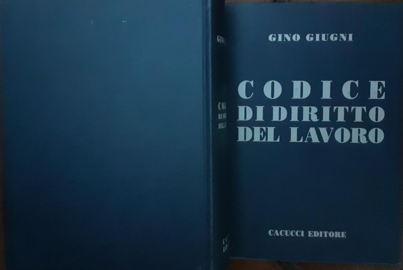Codice di diritto del lavoro - copertina