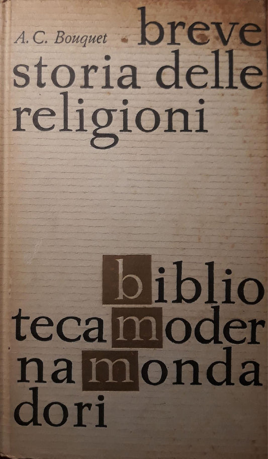 Breve storia delle religioni - copertina