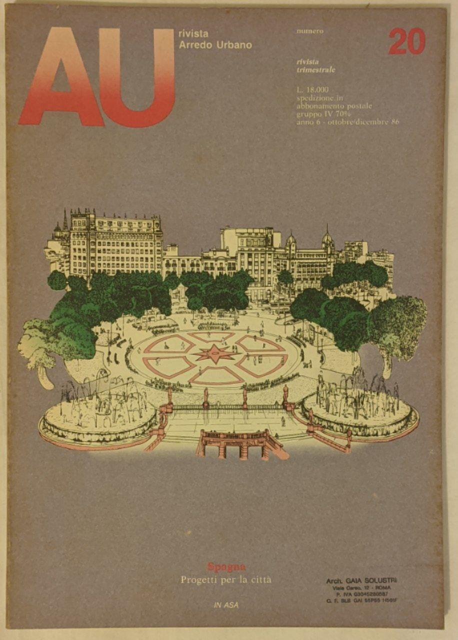 AU: Arredo Urbano (20) - copertina