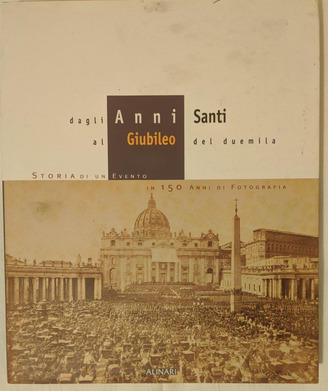 Dagli anni santi al giubileo del Duemila - copertina