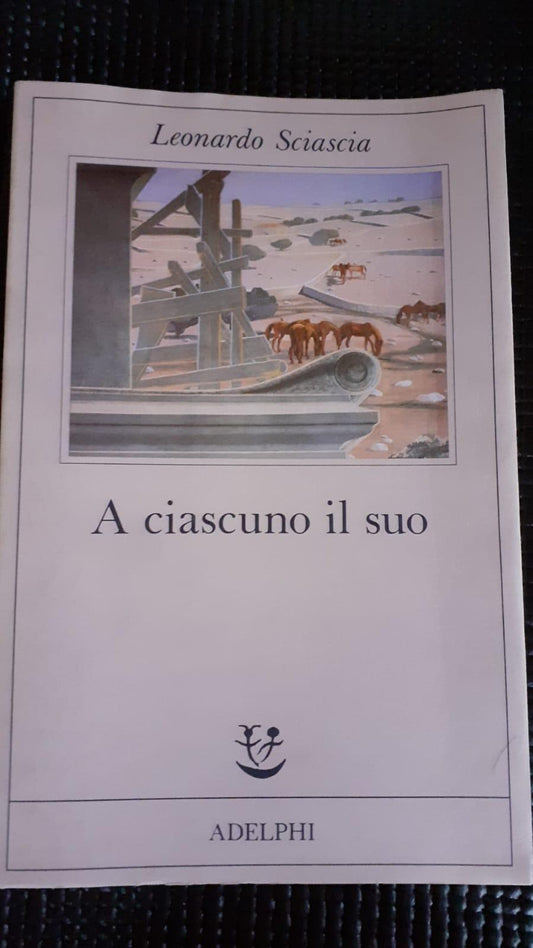 A ciascuno il suo - copertina