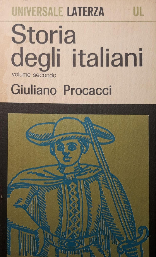 Storia degli italiani (volume secondo) - copertina