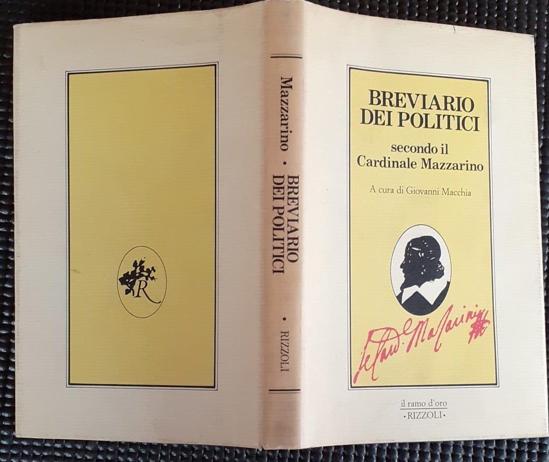 Breviario dei politici secondo il Cardinale Mazzarino - copertina