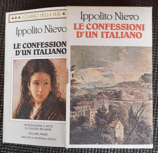 Le confessioni d'un italiano Volume I e II - copertina