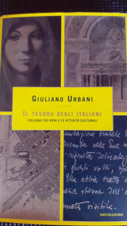 Il tesoro degli italiani : colloqui sui beni e le attivita culturali - copertina