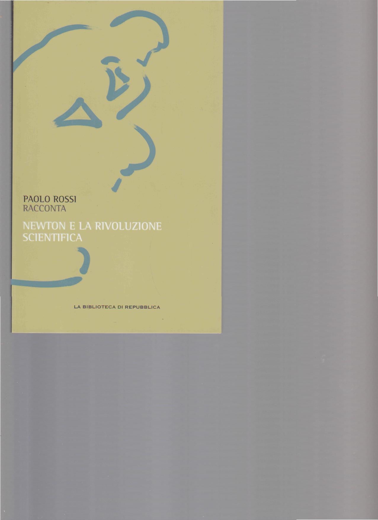 NEWTON E LA RIVOLUZIONE SCIENTIFICA - copertina