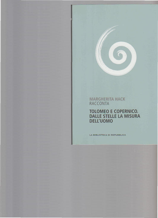 TOLOMEO E COPERNICO. DALLE STELLE LA MISURA DELL'UOMO - copertina