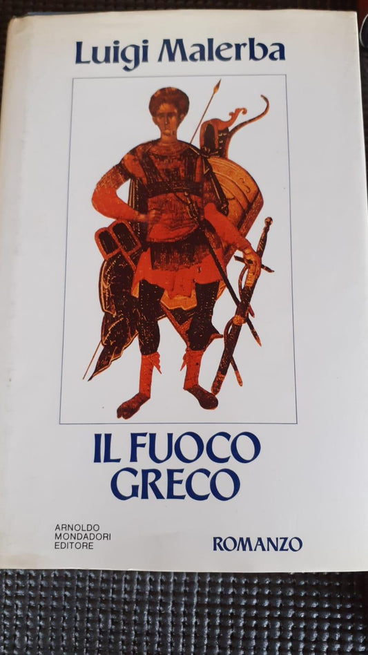 Il fuoco greco : romanzo - copertina