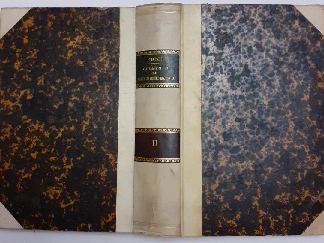 Commento al codice di procedura civile  Volume II - copertina