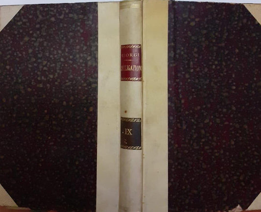 Teoria delle obbligazioni nel diritto moderno italiano - copertina