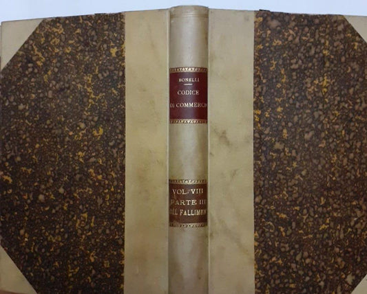 Commentario al codice di commercio Vol VIII. Parte III - copertina