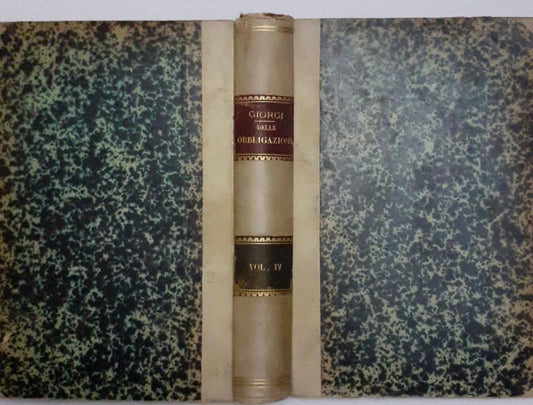 Teoria delle obbligazioni nel diritto moderno italiano - copertina