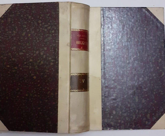 Teoria delle obbligazioni nel diritto moderno italiano - copertina