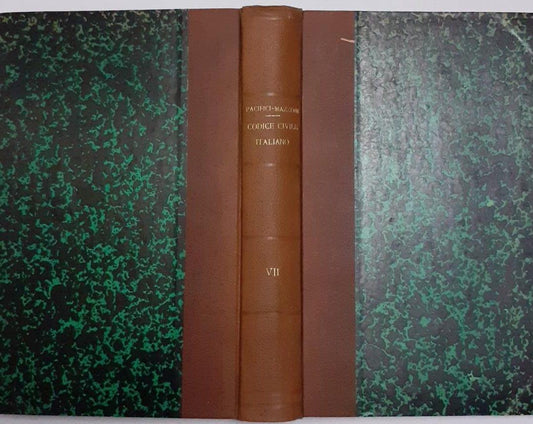 Codice civile italiano Vol. VII parte terza - copertina