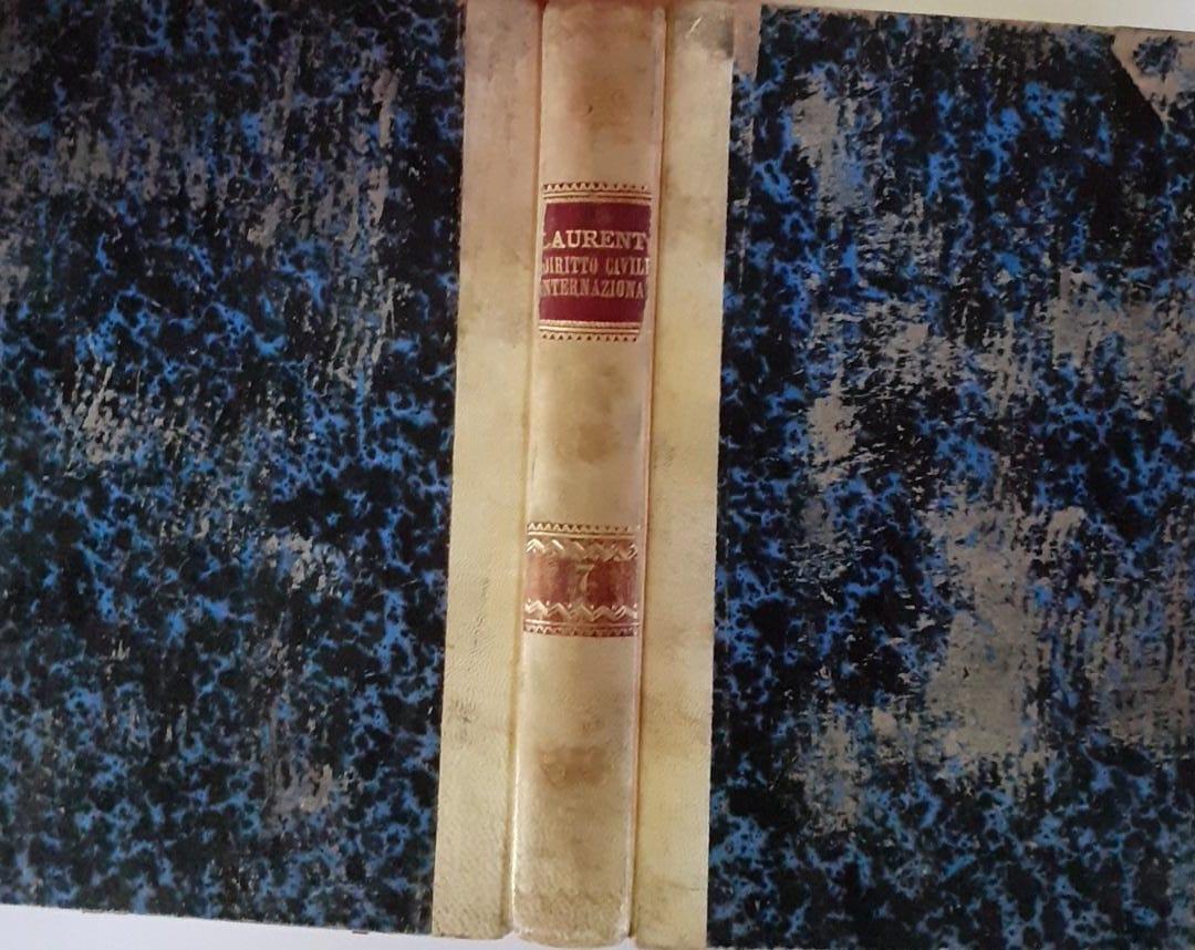 Diritto civile internazionale Volume VII - copertina