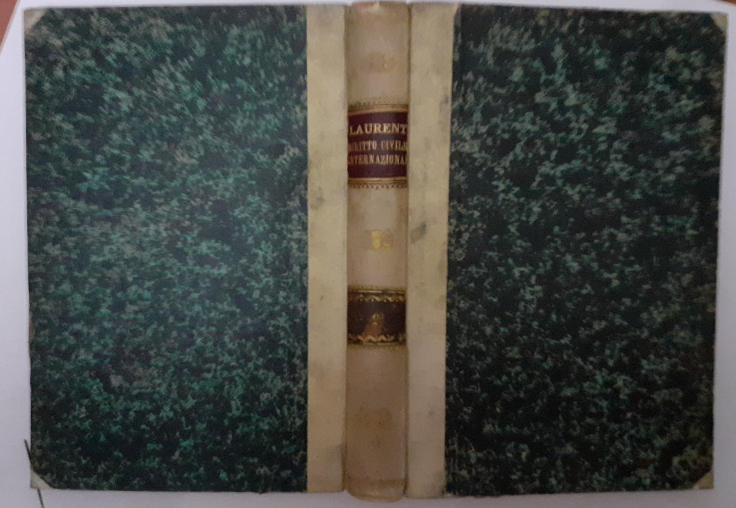 Diritto civile internazionale Volume I - copertina