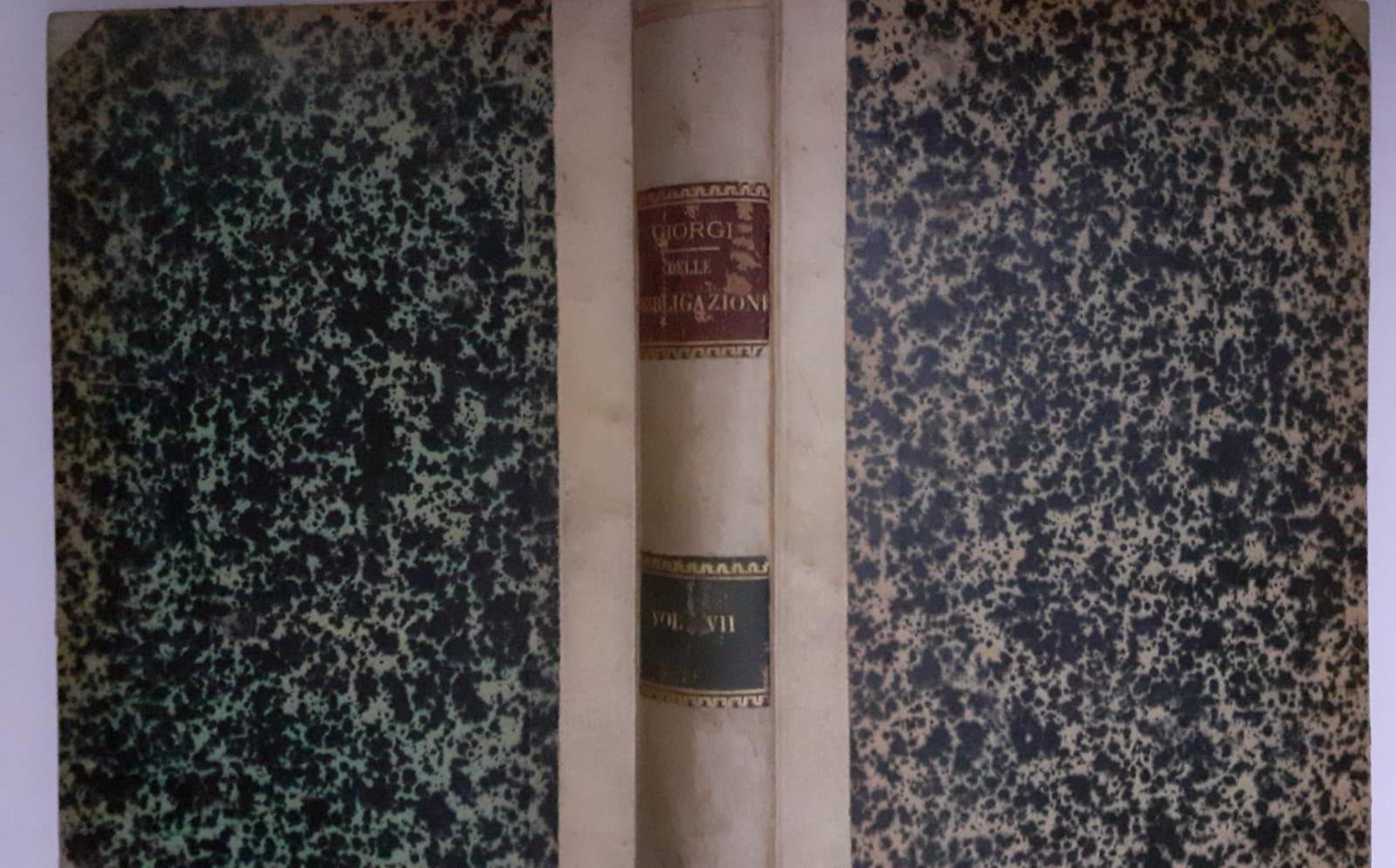 Teoria delle obbligazioni nel diritto moderno italiano - copertina
